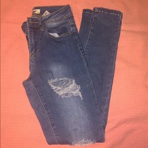 California Vintage Ripped Jeans☆